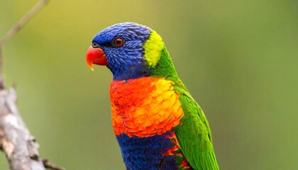 Close-up of a colorful parrot (1)