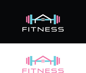 Fototapeta premium Fitness logo