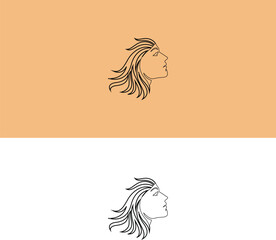 Beauty women world logo