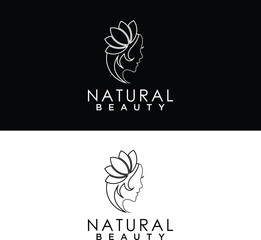 Beauty women world logo