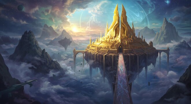 Gateway to the Universe: Asgard's Gilded City and the Cosmic Bifrost Connection