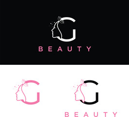 Beauty women world logo
