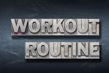 workout routine