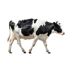 Holstein Friesian Cow A Classic Dairy Breed against transparent background