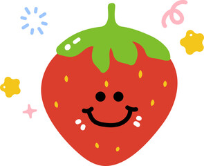 Cute strawberry