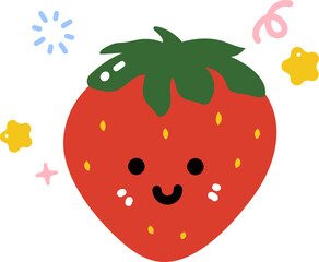 Cute strawberry