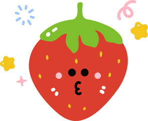 Cute strawberry