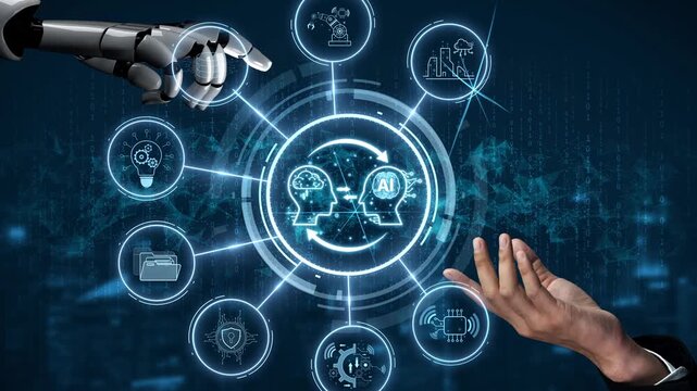AI enables collaboration and connectivity by aligning AI, system, and network intelligence into one integrated ecosystem Marrow