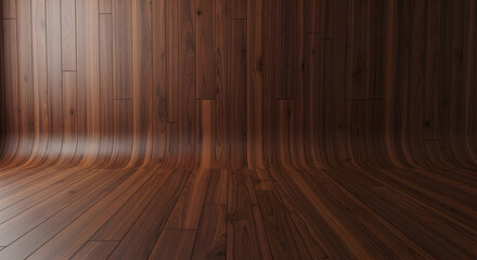 Wood Plank Curved Backdrop Texture Background Studio Interior Surface Pattern Flooring Material Contemporary Interior Design Backdrop High Resolution