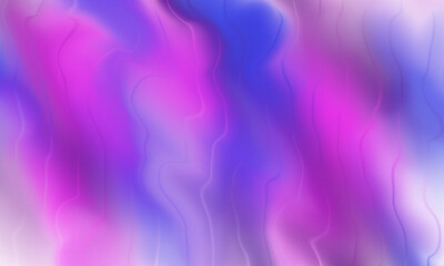 Organic Wavy Shapes in Pink and Blue Hues abstract