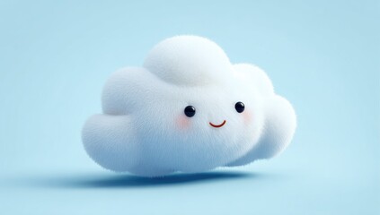 Cute cloud illustration