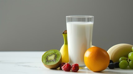 A Warm Breakfast of Fresh Milk Paired With Crispy Toast&mdash;Golden-Brown Baked Bread, Smooth Milk, and a Simple Yet Nutritious Morning Meal Perfect for Starting the Day With Energy
