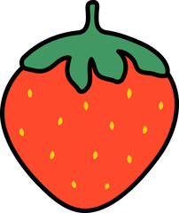 Cute strawberry