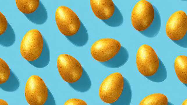 easter eggs seamless pattern - Powered by Adobe