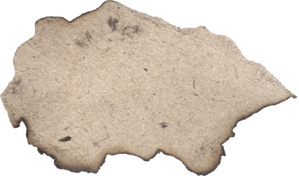 Burnt Edge Paper Texture for Collage & Scrapbook