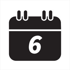 vector calendar icon 6