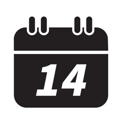 vector calendar icon 14