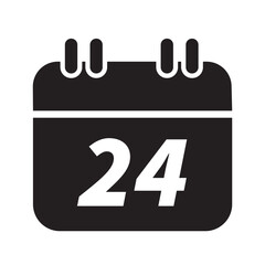 vector calendar icon 24