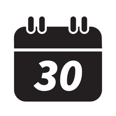 vector calendar icon 30