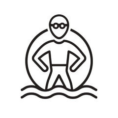 yoga silhouette vector