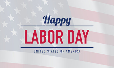 Labor Day Background Design.