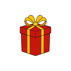 red gift box
