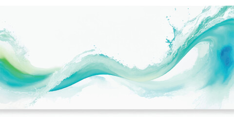 Abstract watercolor style landscape with soft pastel colors and serene atmosphere background
