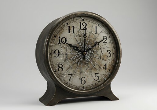 Antique style decorative clock