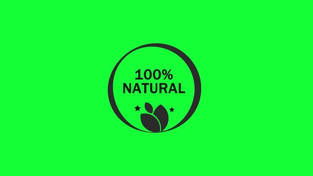 100% Natural Text Animation | After Effects Template | 10s Round Shape Motion