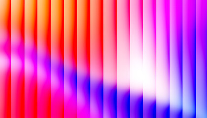 Fractal Glass Abstract Vertical Stripes with Red Pink and Blue Gradient Light Effects background