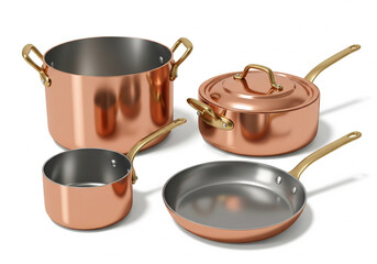 3D vector of espresso maker isolated on white background