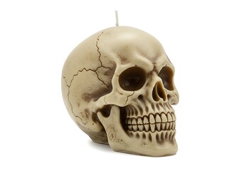 Obraz premium Decorative skull candle