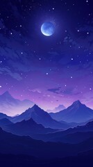 Fototapeta premium Galaxy astronomy outdoors nature.