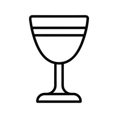 wine glass vector illustration