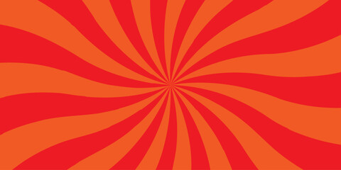 abstract orange and red sunbeam ray sum light sunburst texture design.	