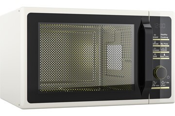 Obraz premium Microwave oven, microwave, transparent background