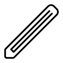 Pencil line icon 