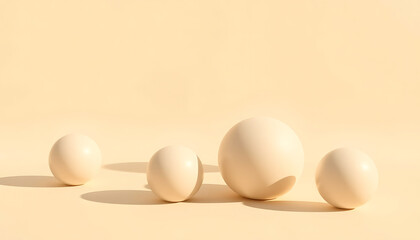 Fototapeta premium balls background