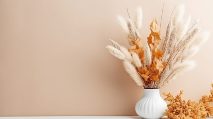 abstract natural background from frozen plant covered with hoarfrost or rime