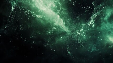 fast motion tech effect , fast and green black background of abstract , cinema mood 