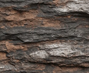 Obraz premium Textured Stone: A close-up view of weathered stone, revealing intricate textures and patterns. the natural beauty of the earth's geology and a rustic feel.