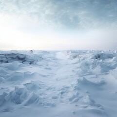 Obraz premium Snow mountain outdoors glacier.