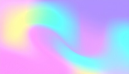 Soft Pastel Gradient Waves Background.