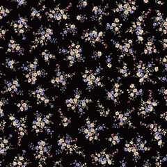 Abstract floral pattern perfect for textile design,
