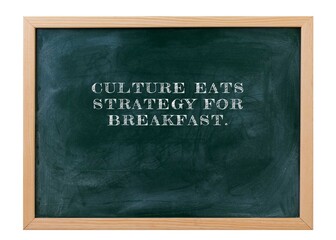 Culture eats strategy for breakfast Team dynamics determine