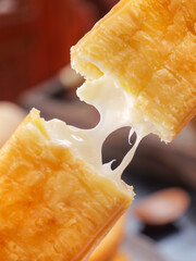 Fresh Sweet Corn with Melted Butter Dripping - Golden Kernels Close-up Food Photography