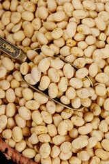 Crispy Fried Soybeans Guizhou Traditional Chinese Snacks with Wooden Spoon