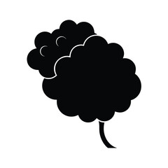 Cartoon Smoke Puff Icon