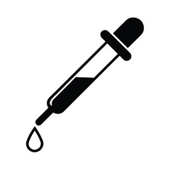 Chemical Pipette Icon Design