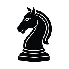 Chess Knight Icon Design © Shaphali